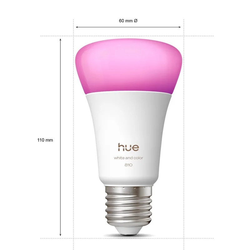 مصباح فيليبس هيو E27 A60 ذكي ل - مراجعة Philips Bulb Hue وسعره