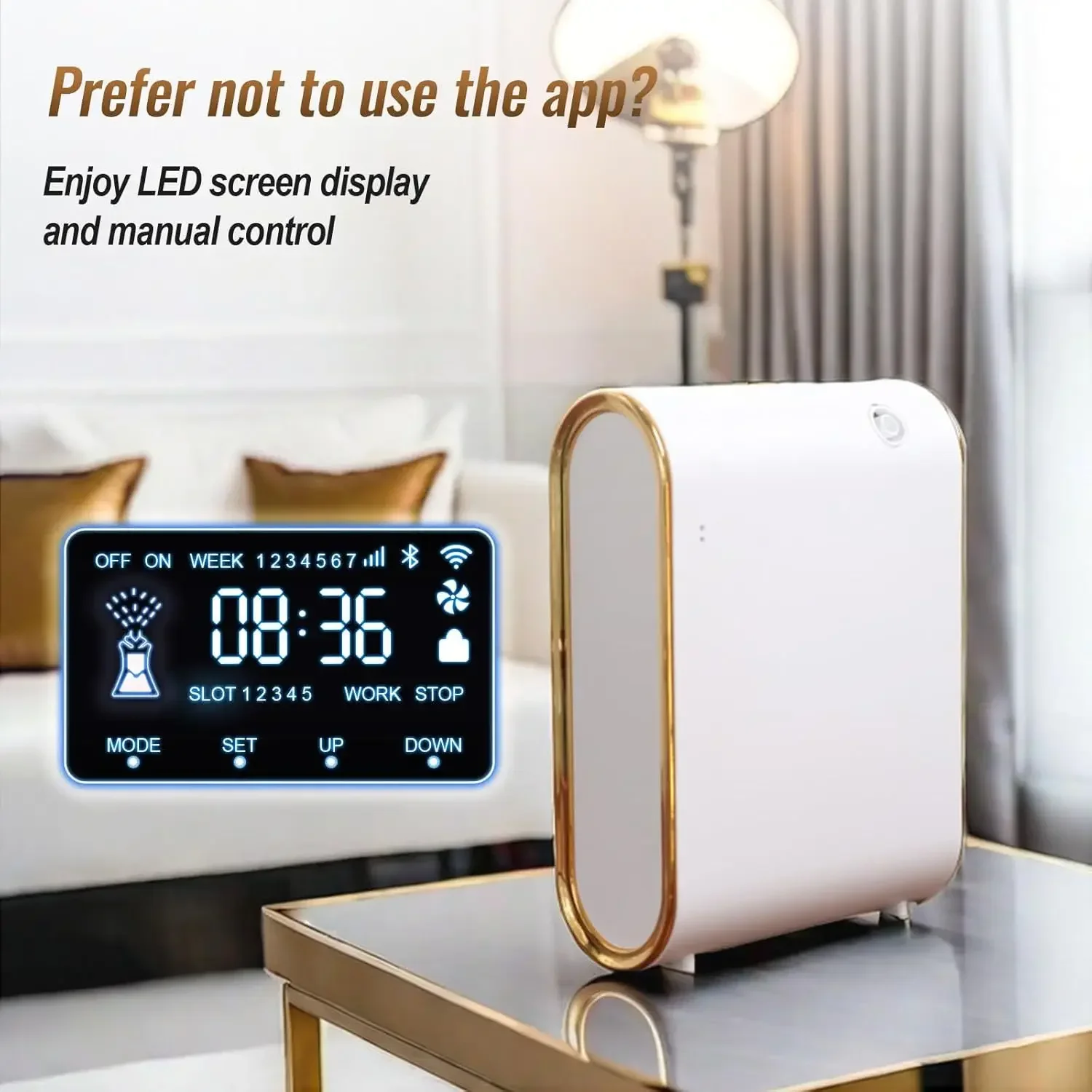 ناشر رائحة الغرفة بدون ماء آلة - مراجعة Home Fragrance Aroma وسعره